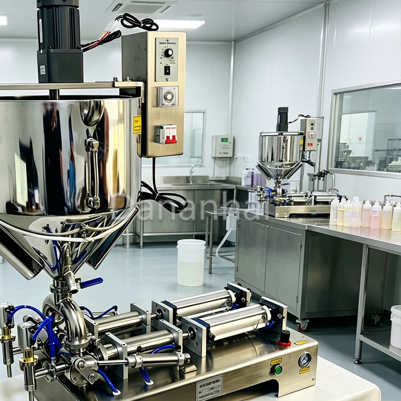 

Automatic High Viscosity Cosmetic Filling Machine for Can Paste Products Precision Dosage Beauty Supply Equipment