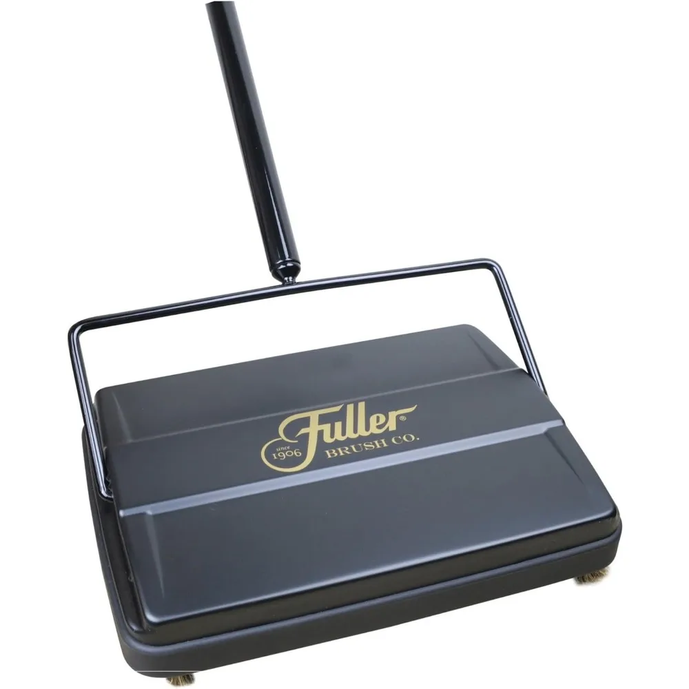 

Fuller Brush 17027 Carpet & Floor Sweeper- Mini Stick Cleaner For Hardwood Surfaces, Wood Floors, Laminate, Tile- Small & Portab