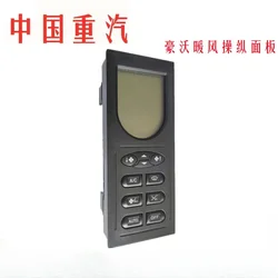 380/336 Cab Warm Air Manipulate Panel Air Conditioner Control Throttle Switch Applicable Howo Sinotruk Accessories