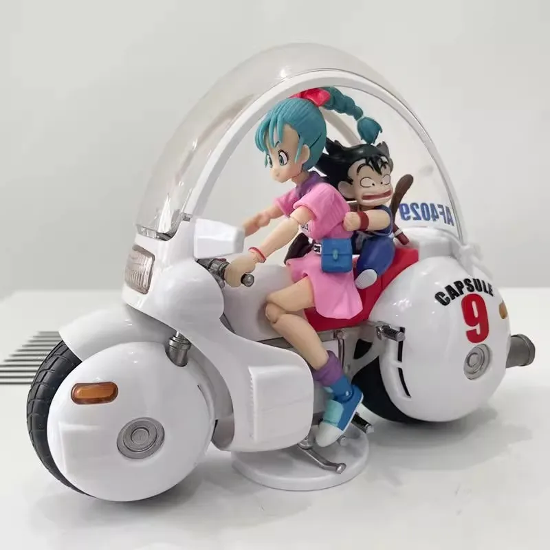 

Dragon Ball Shf Girl Pink Bulma Little Goku locomotive S.H Figuarts Action Figures Boxed PVC Model Collect Ornaments Toy Gifts