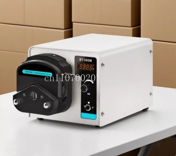 BT300M Knob Digital Display Peristaltic Hose Constant Current Pump YZ1515x/YZ2515x Pump Head Silicone Tube