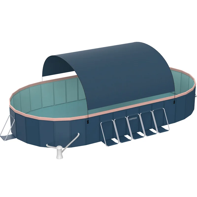 新しい非インフレータブル折りたたみプール家族の夏の水パーティー家庭用屋外庭裏庭 1.6 メートル 2.1 メートル 2.6 メートル 3 メートル 3.6 メートル