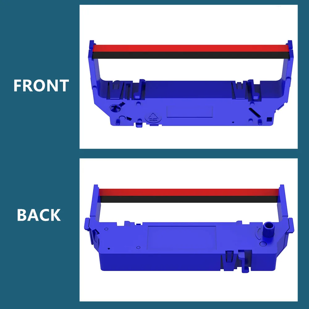 6~24PK SP-700 RC-700 RC700BR Ribbon Ink Cartridge Quality BLACK and RED Compatible with STAR Printer RC-700BR, SP700,712,742