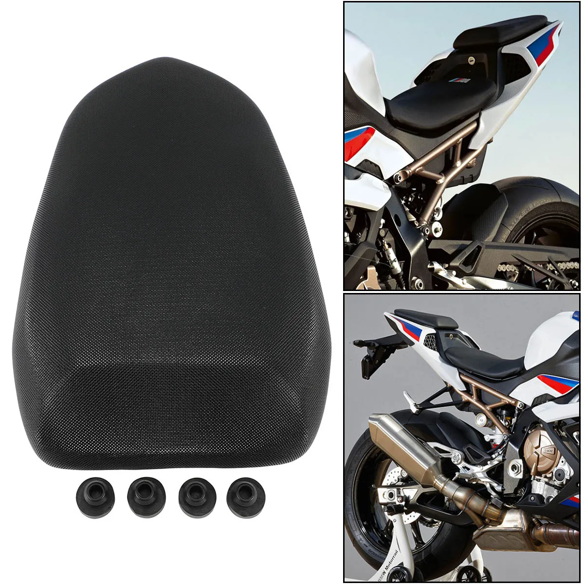 Motorrad Sozius Hinten Sitzkissen Passagier Sitzkissen Pad Für BMW S1000RR S 1000RR 1000RR 2019-2025 M1000R 2021-2025