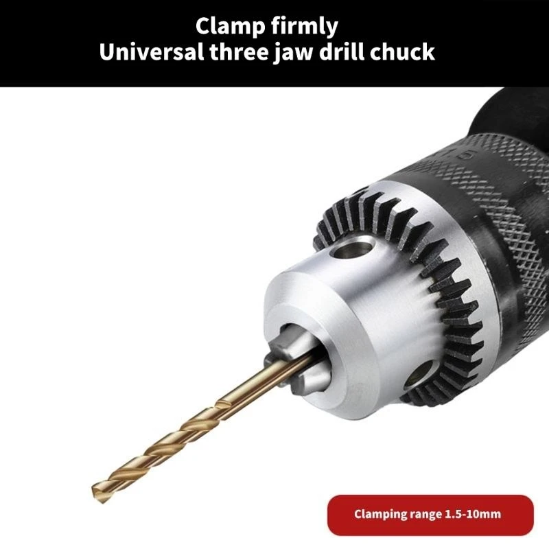 Portable 90 ° trois mâchoires Chuck Corner Impact Adaptateur Adaptateur droit des angles droits Extension pli