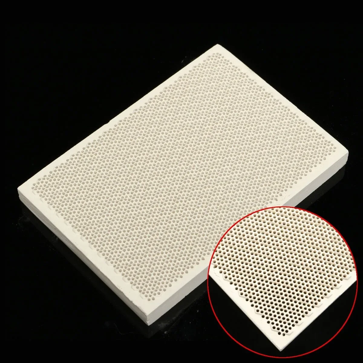 

5pcs Ceramic Honeycomb Soldering Board 135x95x13mm Heating Boards for Gas Stove Head