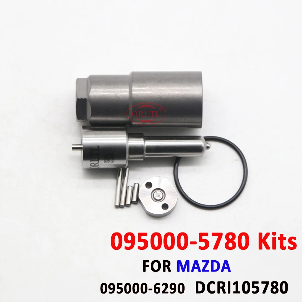 ORLTL 095000-5780 Repair Kit DCRI105780 Common Rail Injector Nozzle DLLA154P881 RF7J-13-H50 For Mazda Denso 095000-5780