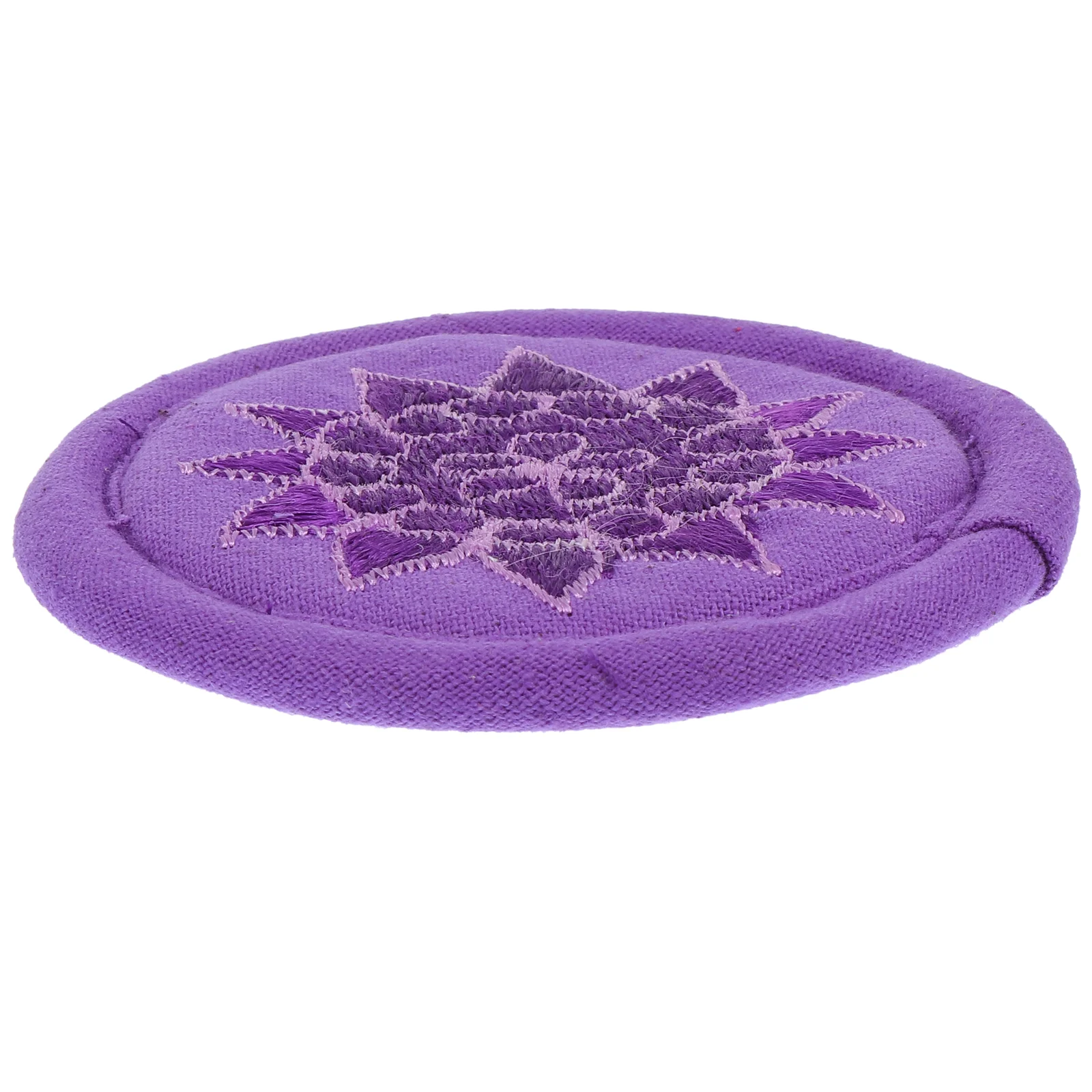 

Singing Bowl Cushion Embroidery Mat Tibetan Pad Coaster Supple Cushions Handmade Cotton Sound