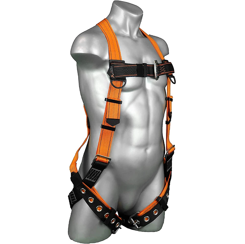 Full Body Safety Harness for Mountaineering and Rock Climbing Rescue Support Customized Trademarks and Packaging