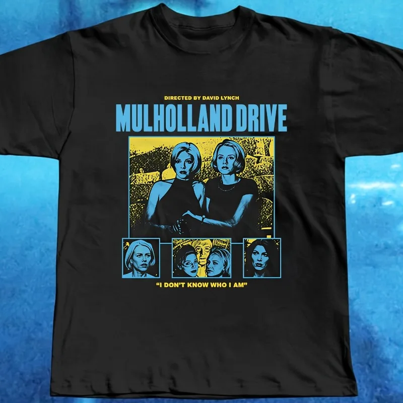 Malholland Avenue T-shirt David Lynch Men's T-shirt Summer New Unisex Casual T-shirt