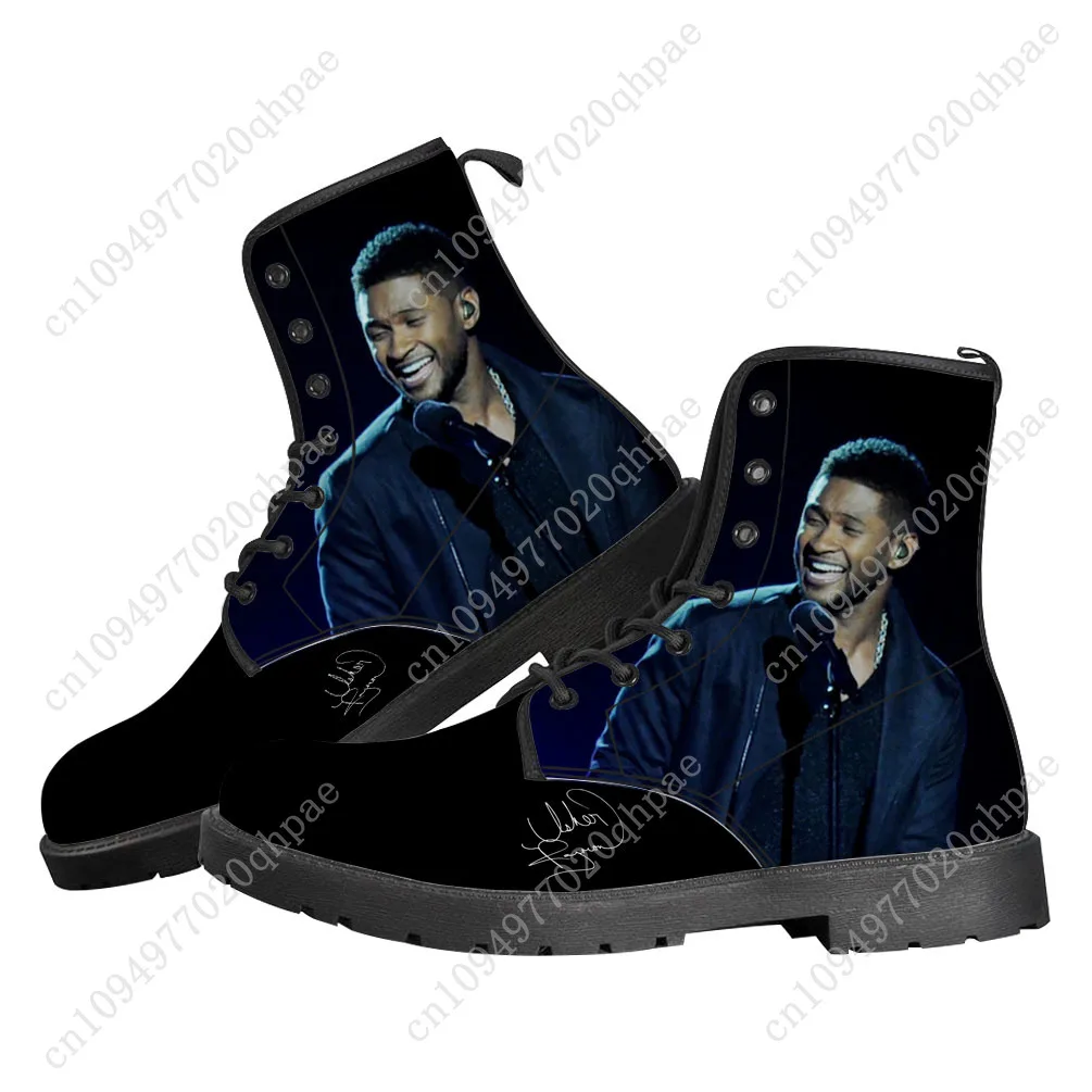 

Usher Boots Mens Womens Teenager Shoes Casual Boot Outdoor Light High Quality Couple Print on Demand Customize Shoe