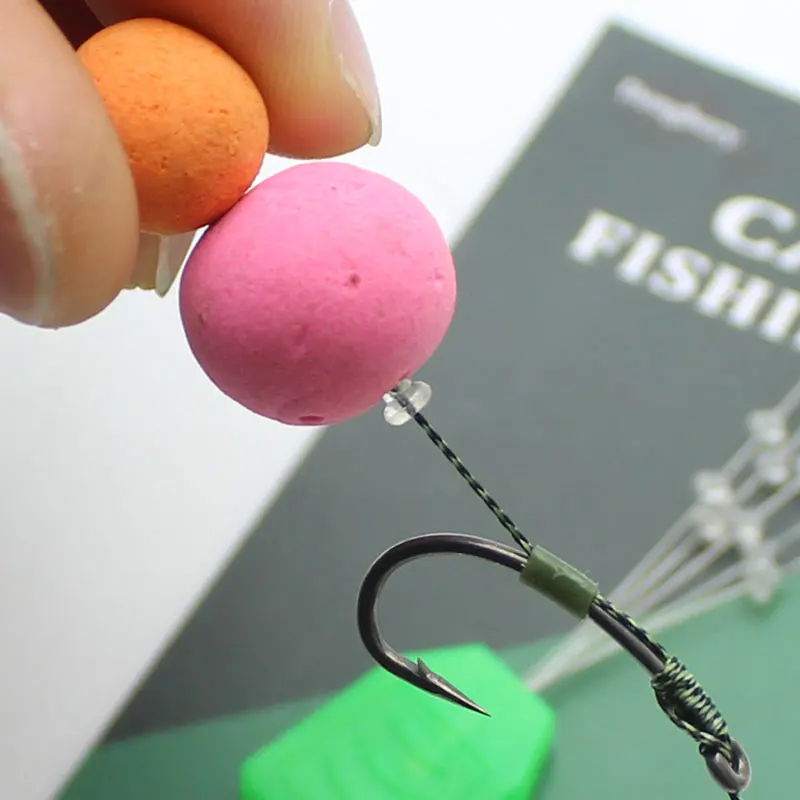 Accessoires de pêche à la carpe, 50m, poignées de fil d'appât Accessoires de pêche à la carpe, 50m, poignées de fil d'appât