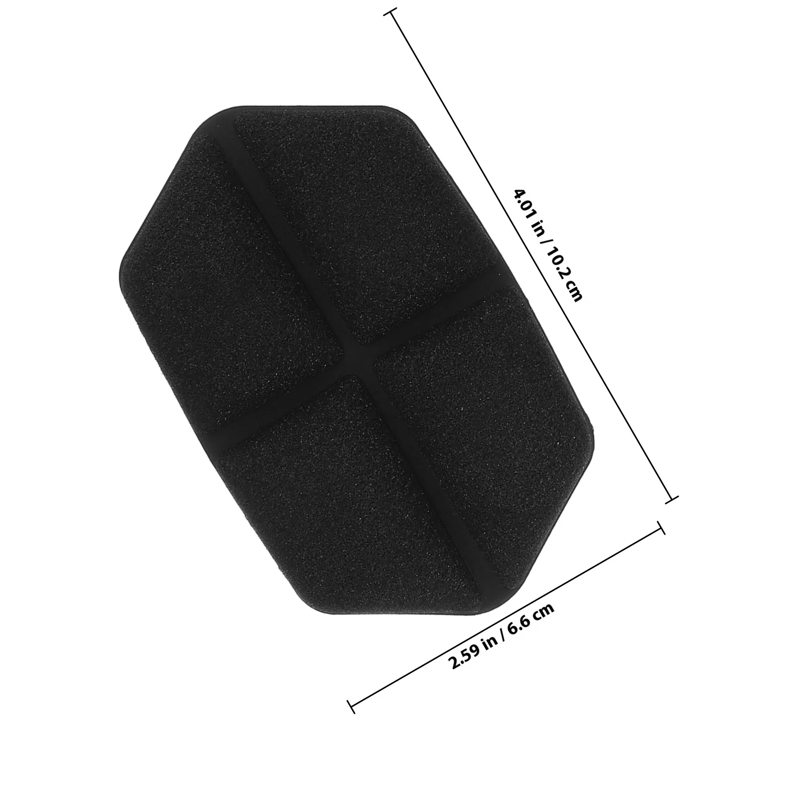 طقم حشوة الدراجة مكون من 5 قطع، وسادات بديلة مريحة وخفيفة الوزن ذاتية اللصق لإصلاح وحماية الدراجات النارية