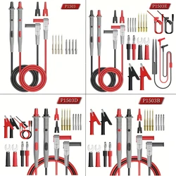 Cleqee Multimeter probe probes replaceable needles test leads kits probes for digital multimeter cable feeler for multimeter