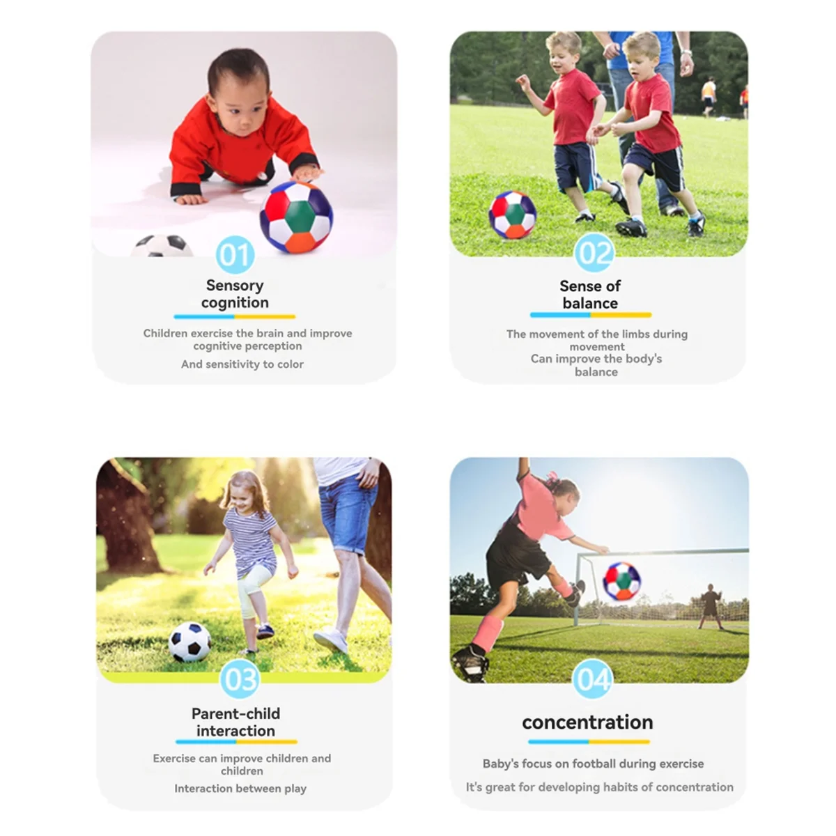 AAA87 Silent Soccer Ball Indoor Silent Foam Football Leichter, stummgeschalteter springender Ball Air Bounce Silent Basketball Ball