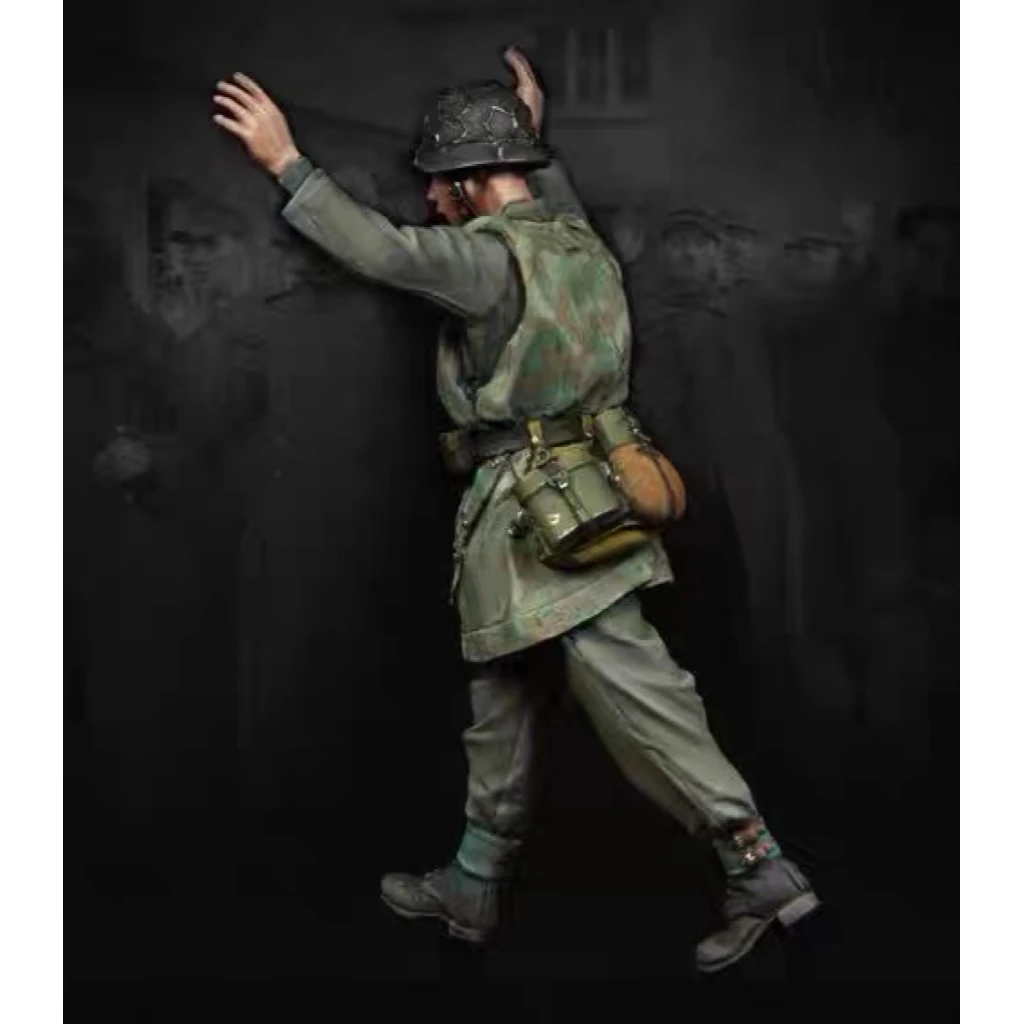 Kit de figurines en résine non peintes, prisonnier de guerre allemand de la seconde guerre mondiale, GK non assemblé et non peint, 1/35