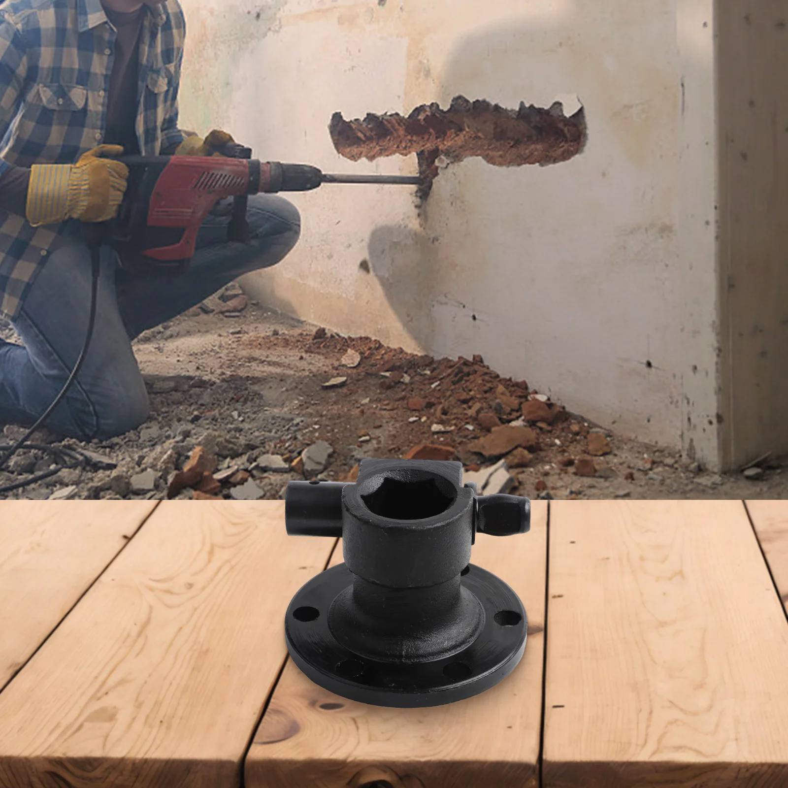 Functional Electric Pick Iron Head For Enhanced Compatibility With Both The Model Types Equipped With A Safety Feature