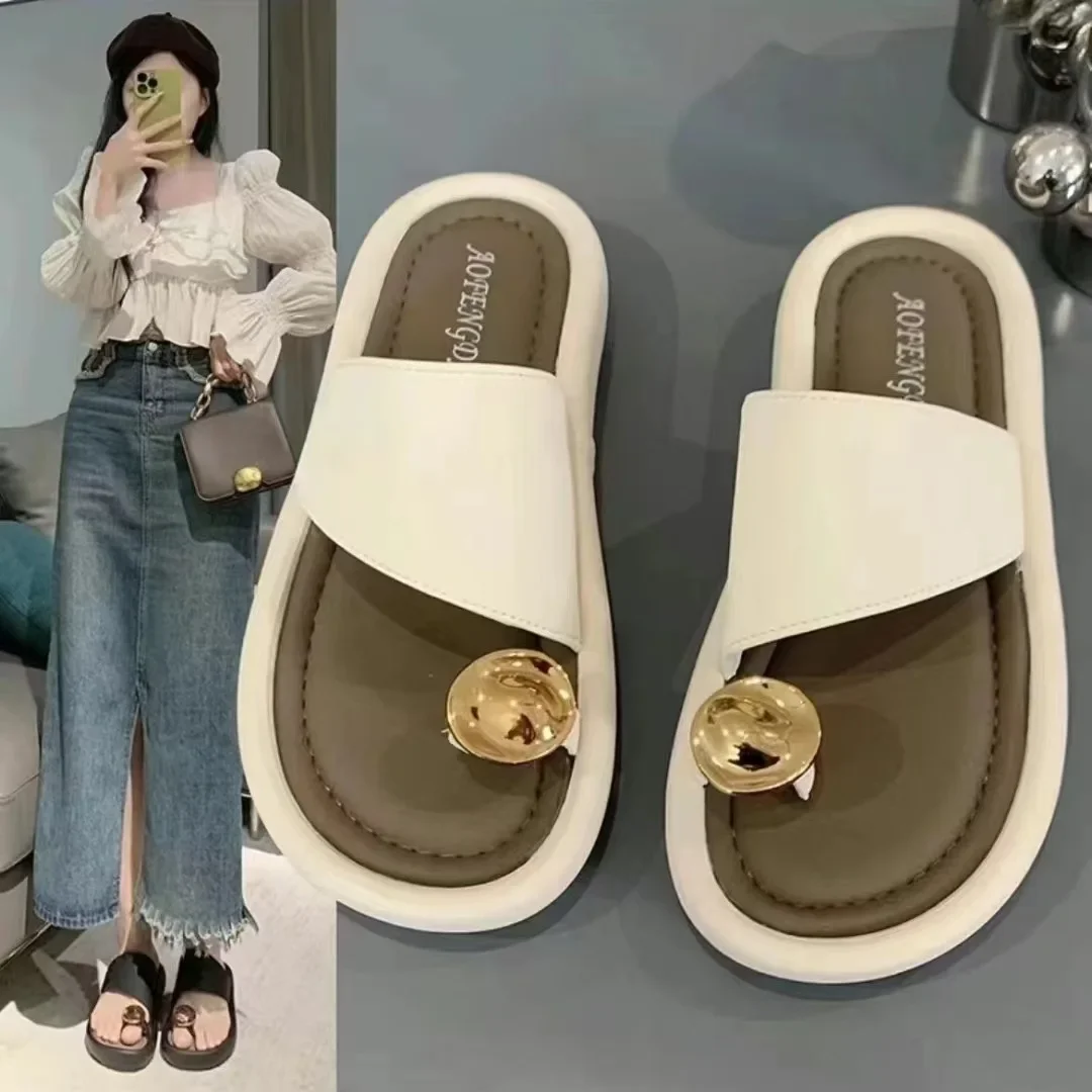 

Sandals Women's Summer Roman Style Casual Beach Flat Soft Bottom Wear