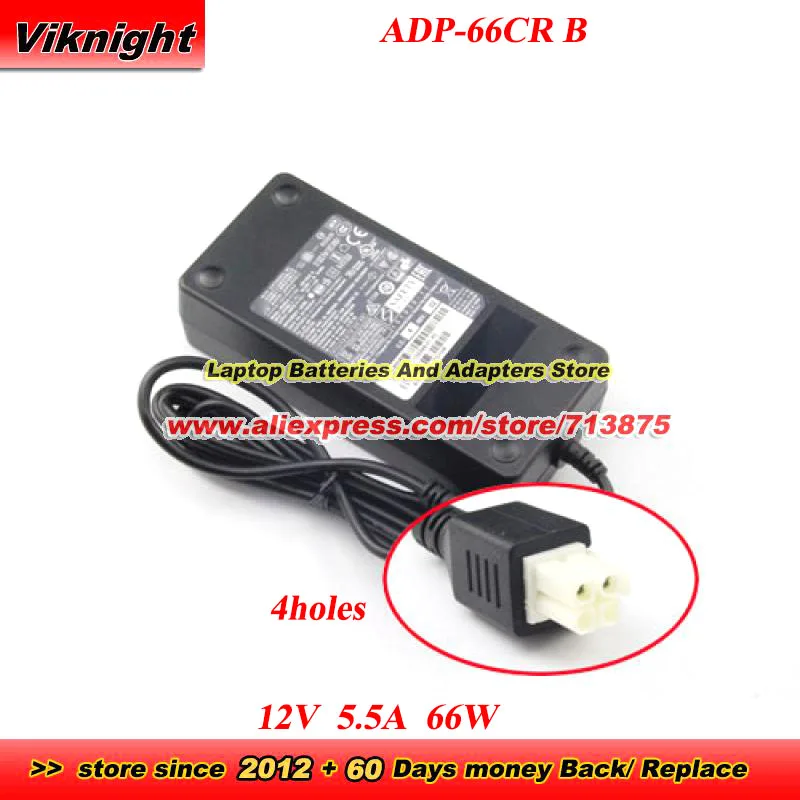 ADP-66CR B AC Adapter 12V 5.5A 66W 4holes 341-100346-01 For C1101-4PLTEP C1111-4PW C1111-8PLTEW C1121X-8P C891F C1111-696 C890