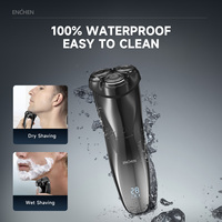 ENCHEN Electric Shaver 3D Blackstone 3 IPX7 Waterproof Razor Wet And Dry Dual Use Face Beard Battery Digital Display For Men