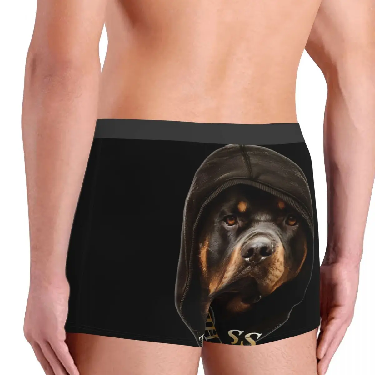 Rottweiler Roupa Interior para Homens, Novidade Boxer Shorts, Cuecas Macias, Calcinhas, S-XXL