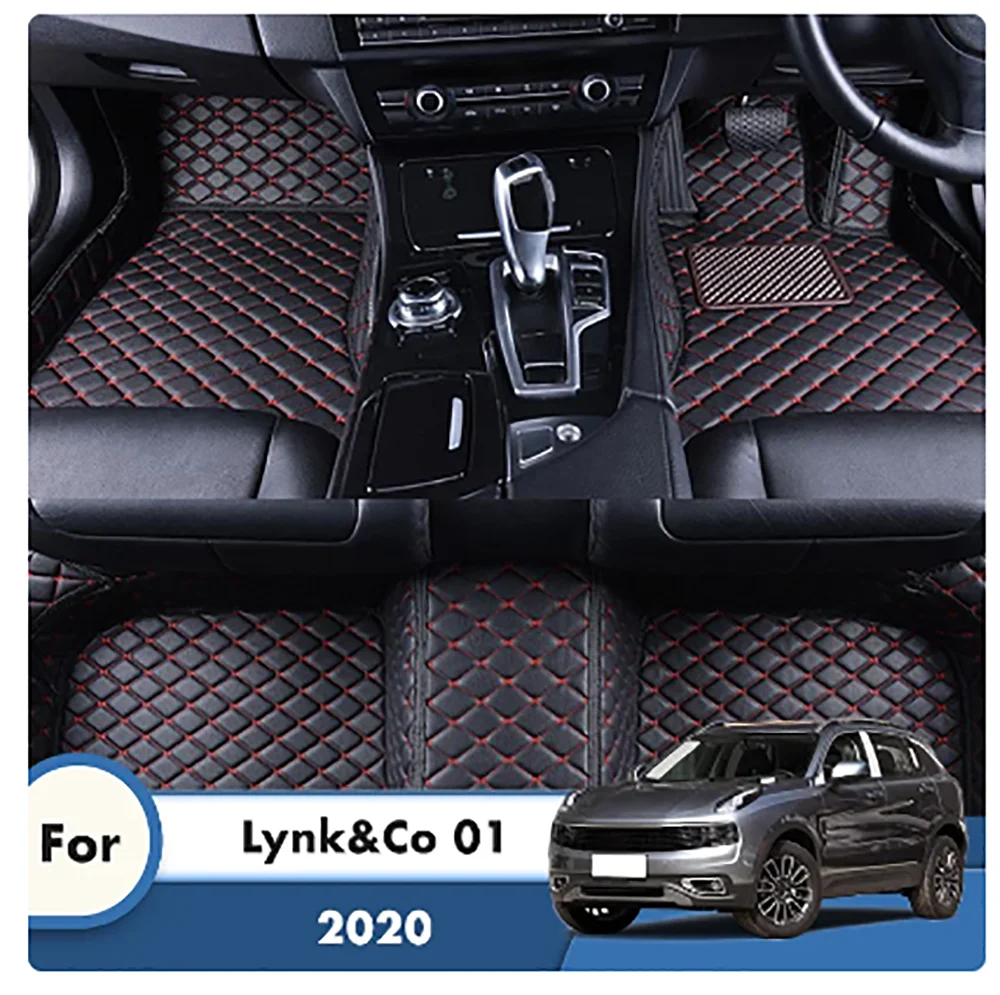 

Для Lynk & Co 01 2020 коврики пользовательский Авто Стайлинг интерьерные аксессуары накладки на ножки продукты RHD коврики автомобильные коврики