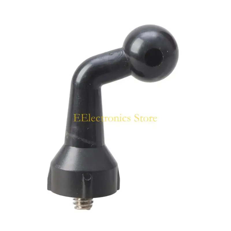 

B03C 1PC Aluminum Alloy 17mm Ball Head Adapter 1/4 Male Screw Camera Mount for Smartphones Tablets