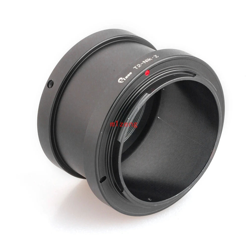 T2-N/Z Adapterring für T2 T-Mount-Objektiv an Nikon Z Z5 Z6 Z7 Z9 Z30 Z50 z6II z7II Z50II Z fc N/Z Vollformatkamera