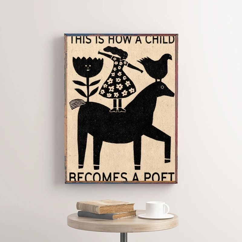 مجردة الكلاسيكية الجدار ملصق فني الحياة غريب جدار الفن طباعة قماش بتصميم قديم اللوحة لغرفة الاستوديو ديكور المنزل صورة #3