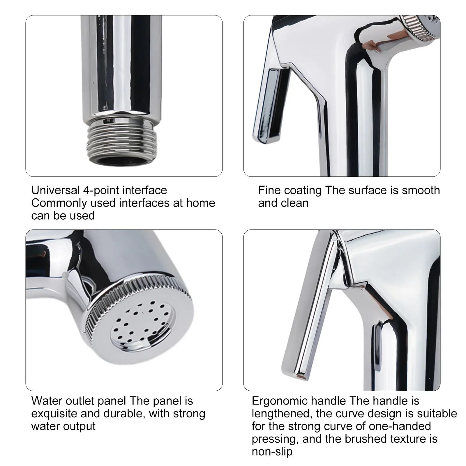 Douche Bidet Head Bidet Spray Lightweight Multi-functional Shower Diverter Kit Brandnew For Sanitary Shattaf Shower