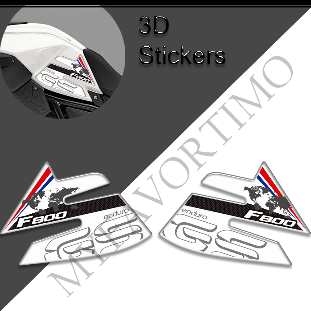 

For BMW F800GS F800 F 800 GS Motorcycle Stickers Decals Protector Gas Fuel Oil Kit Knee Tank Pad Grips