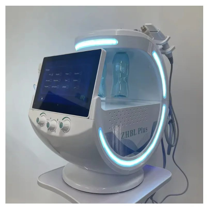 2026 7-in-1 Hydro Facial Skin Care Machine Ultrasonic Rejuvenation Dermabrasion Hyperbaric Oxygen Facial for Deep Cleansing