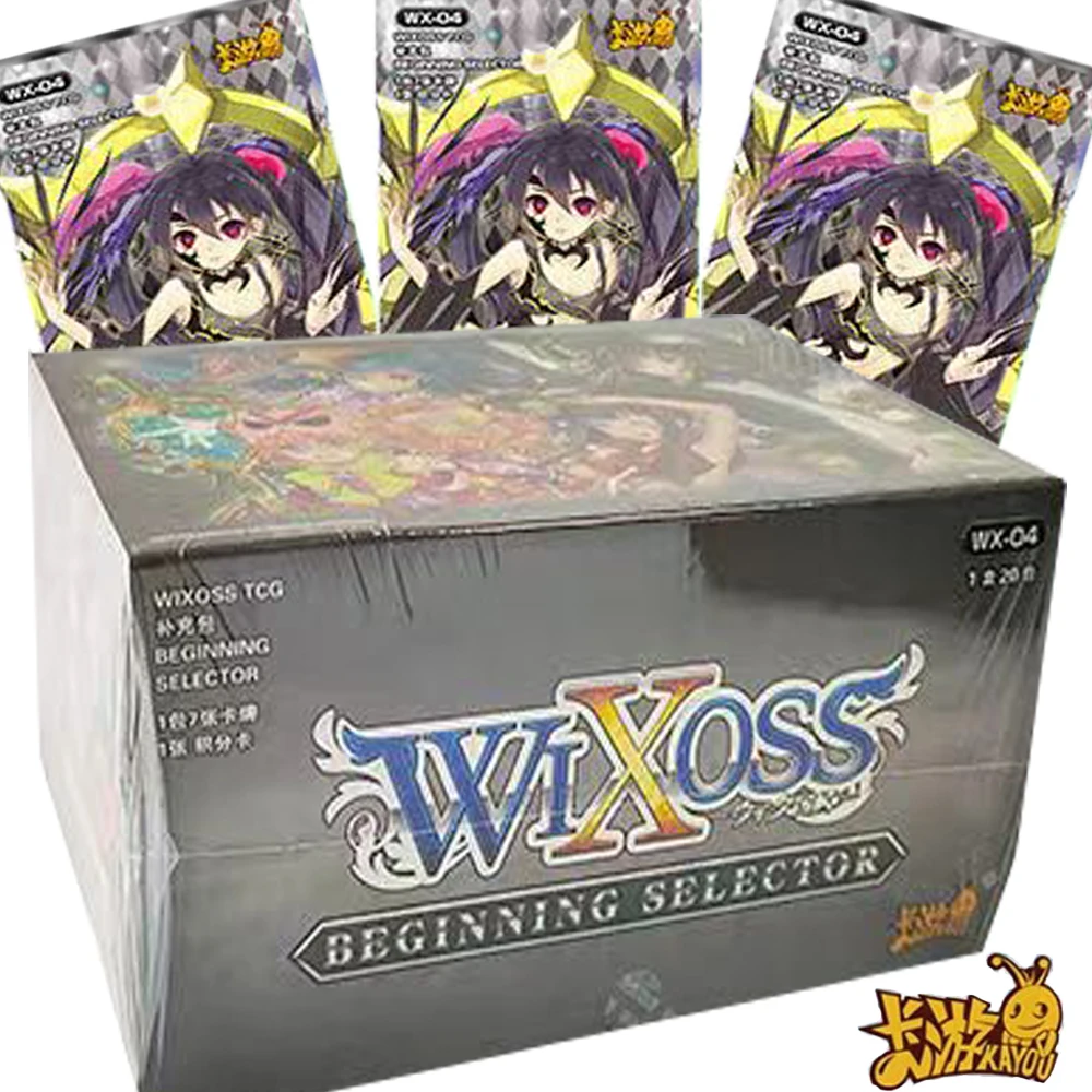 KAYOU WIXOSS Collection Cards Booster Box Pervasive Turn-Base Game Fighting Girl Interchangeable Card Children Christmas Gifts