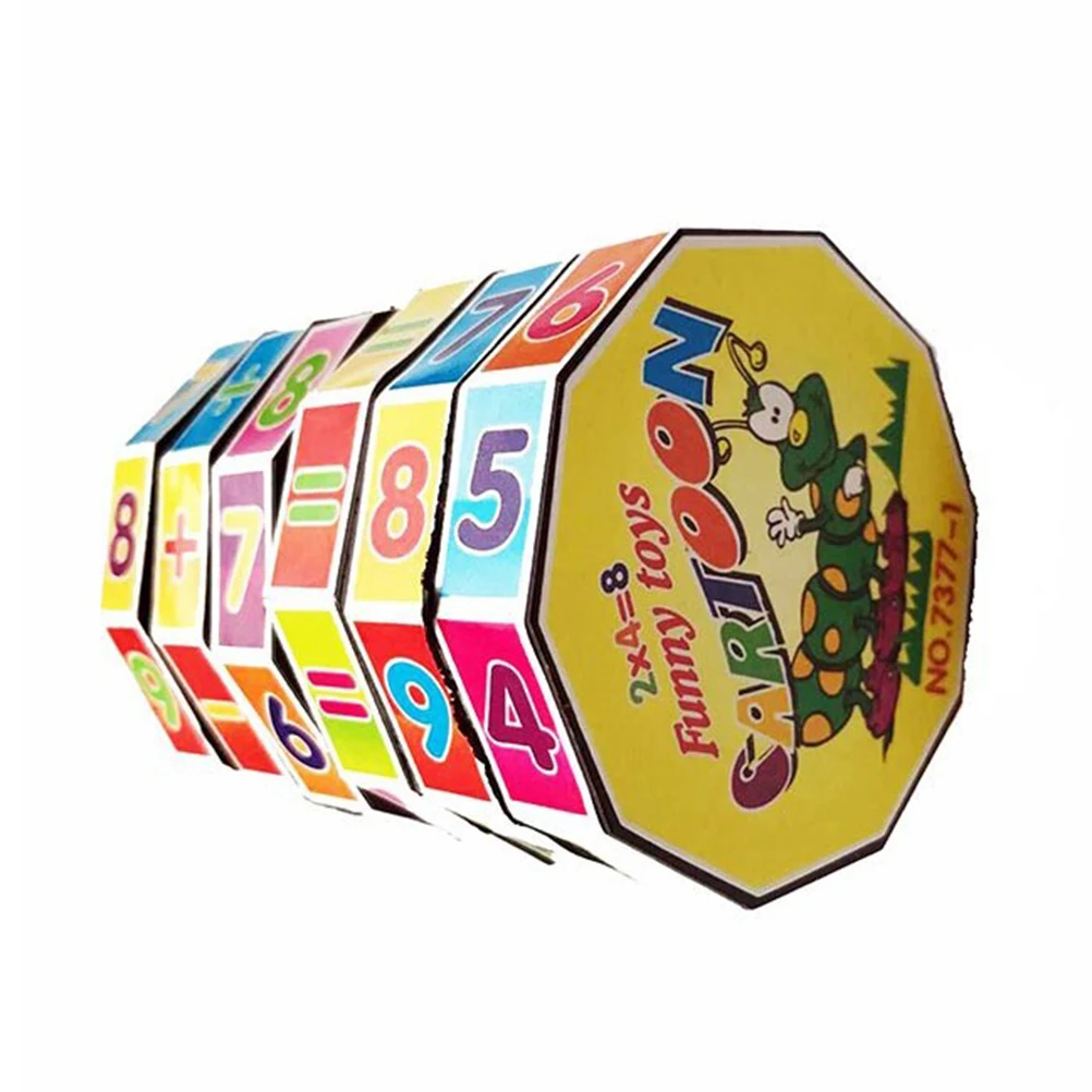 

3Pcs Puzzle Cube for Children Cylindrical Design Learning Tool Improve Thinking Ability Hands-on Skill Exercise