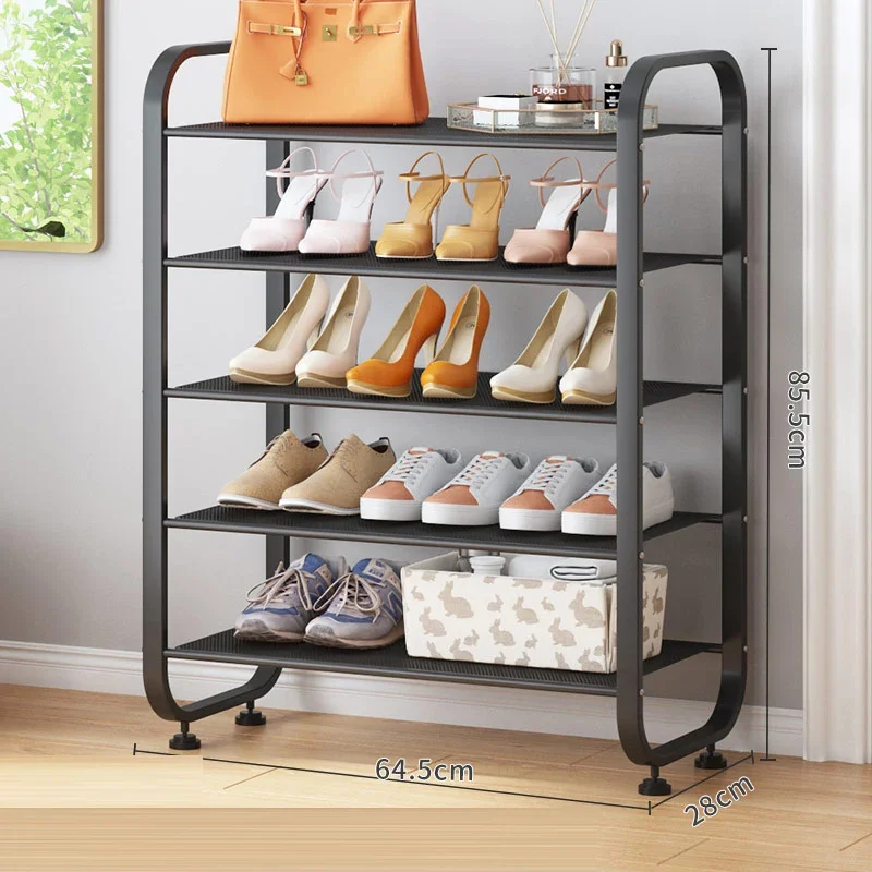 

Modern shoe rack balcony hallway multi-layer iron plant flower stand Storage Shelf Living room furniture vertical rack Cabinet