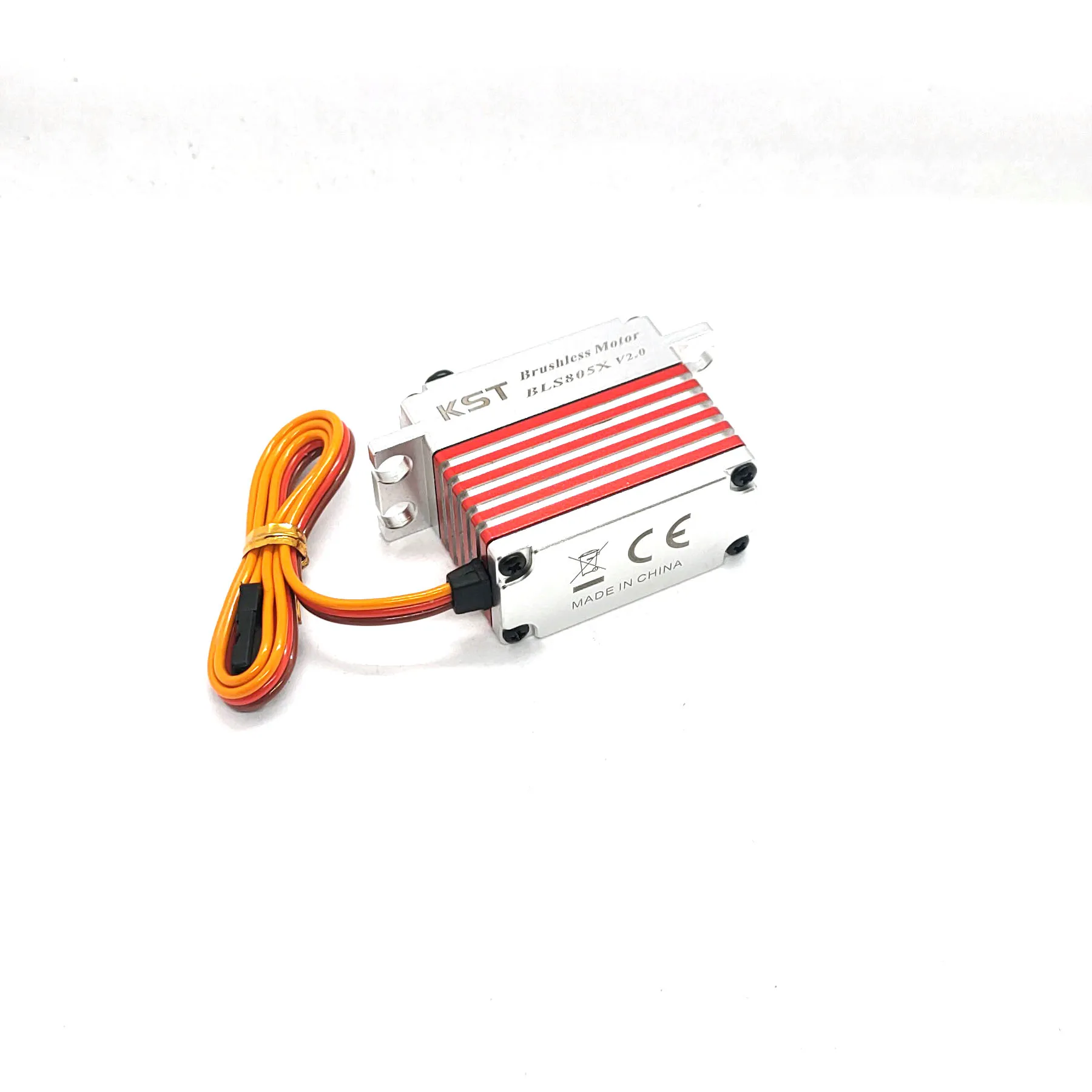 KST BLS805X standard all metal high-voltage high-speed 0.039sec narrowband lock tail 760us servo suitable for 550-700 level heli