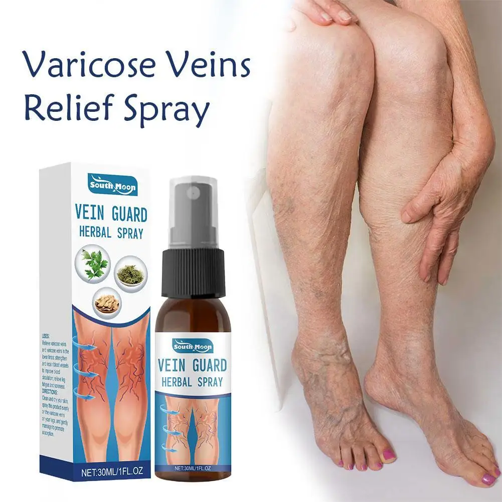 

Varicose Veins Relief Spray Improve Blood Circulations Varicose Remove Spider Veins Wall Enhancer Varicose Veins Legs Spray