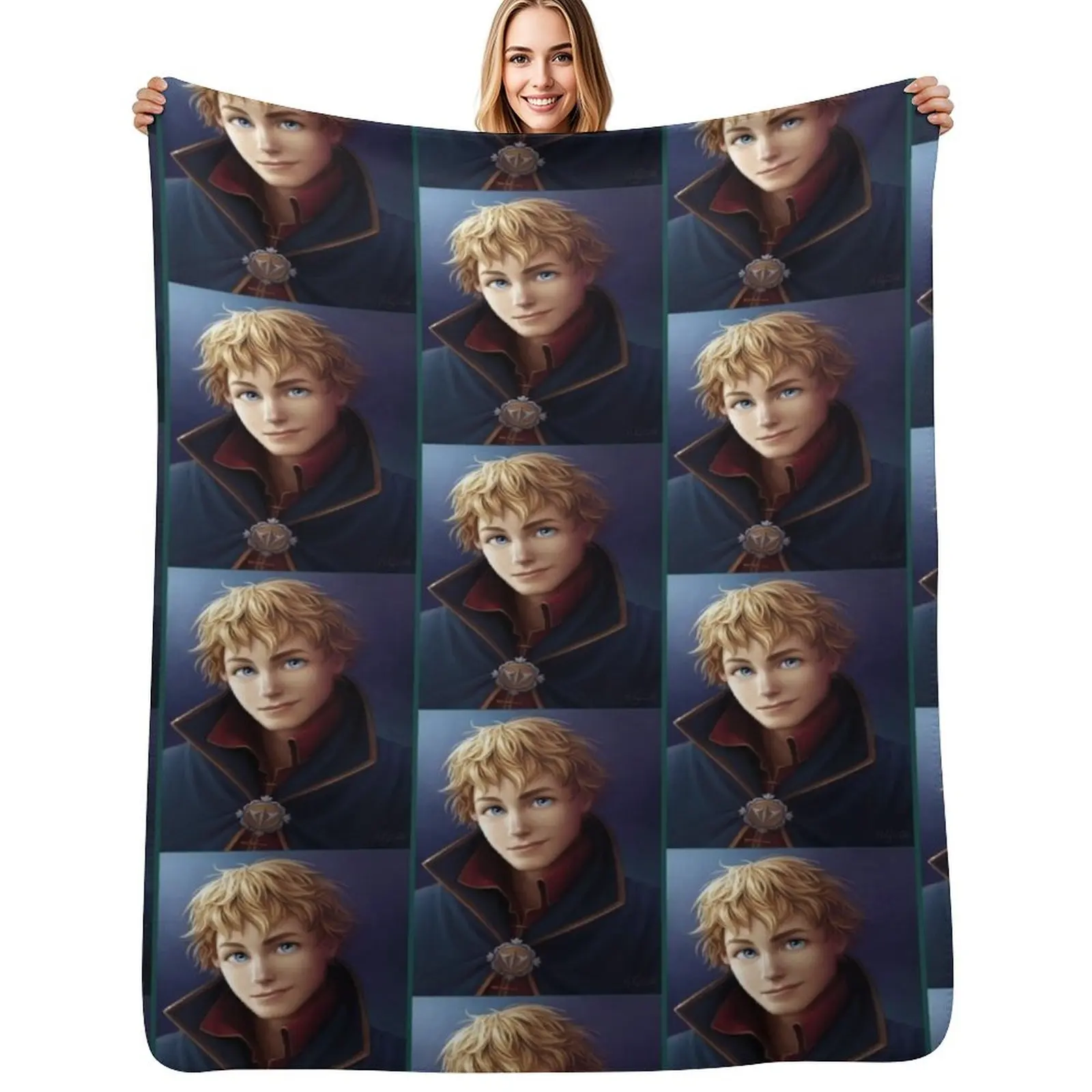 

Keeper Of The Lost Cities Character Throw Blanket Warm Plush Fuzzy Blanket for Living Room