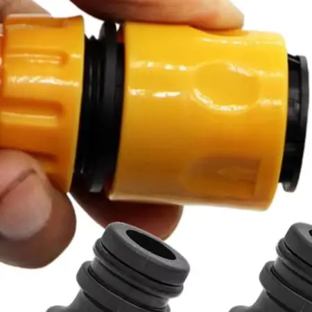 5PCS 1/2 Inch For BSP Threaded Faucet Adapter Plastic Quick Coupling For Garden Water Hose Pipe Fitting Connector