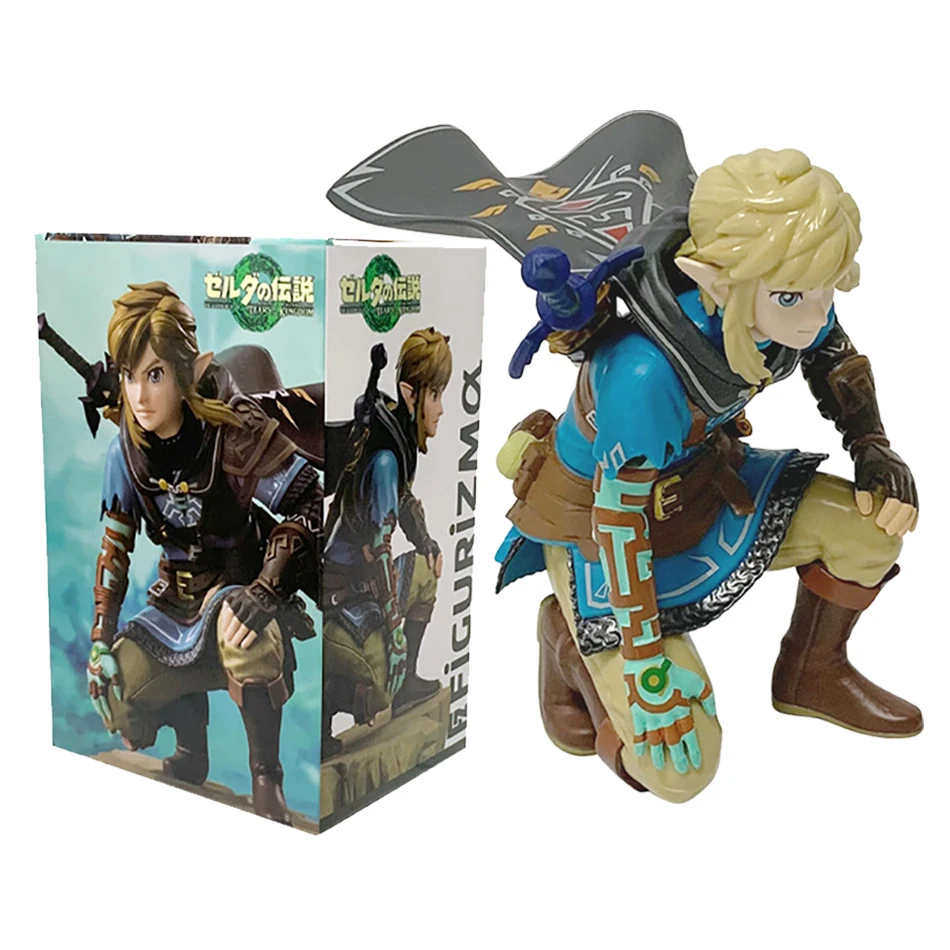 12 cm Anime Charakter Hocken Zelda FIGURIZMα Action Puppen Sammeln Spielzeug Display Modelle Puppe Und Display Geschenk