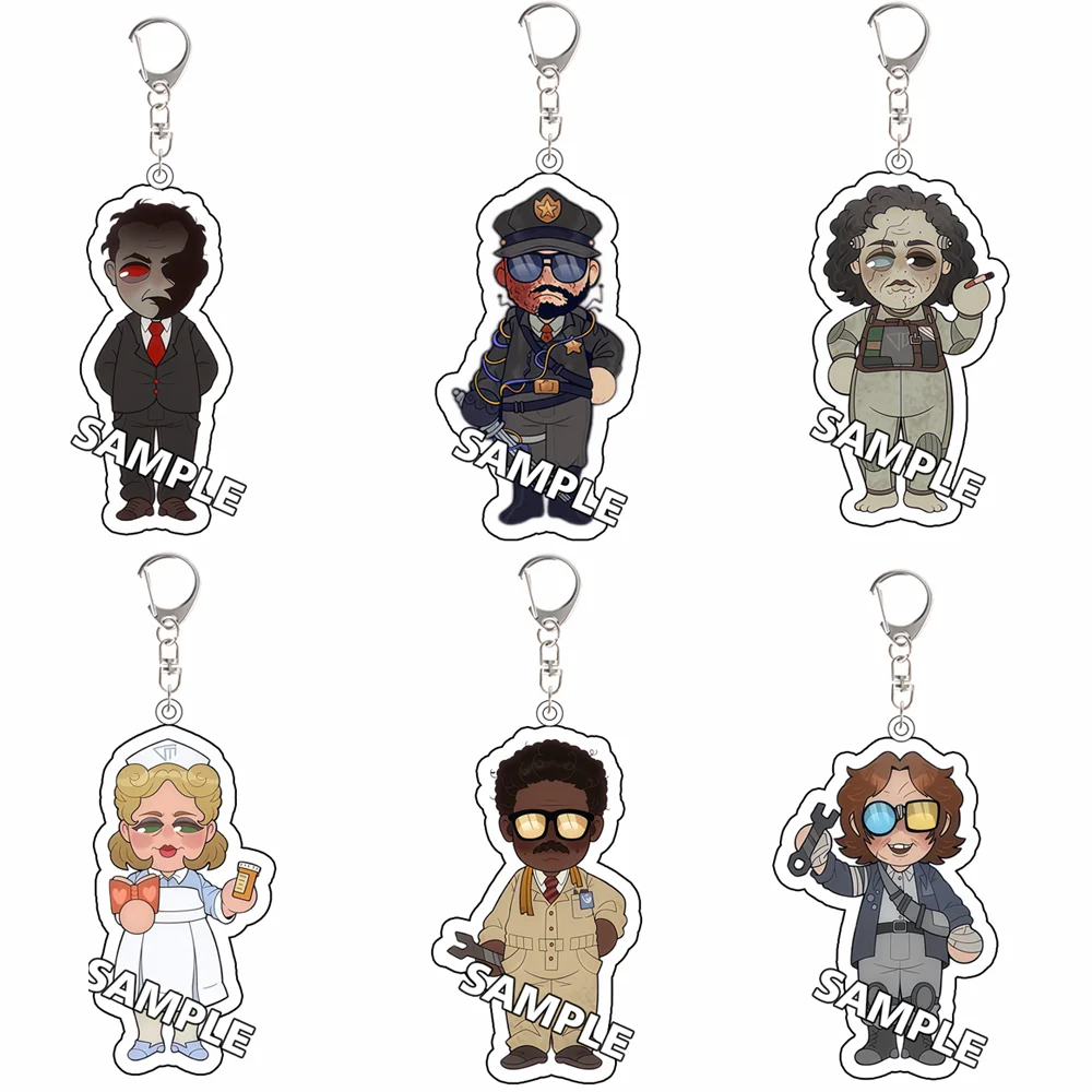 Llavero de acrílico Outlast: Hendrick, Leland, Dorris, Franco, Otto, Arora. Accesorios para mochila, regalo creativo para festivales.