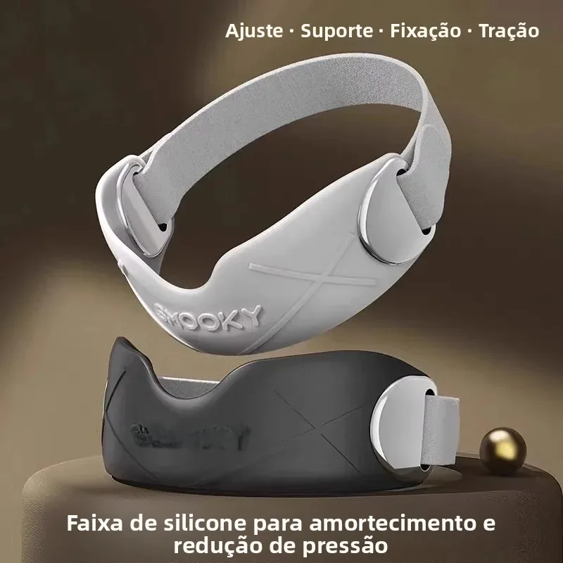 faixa-de-suporte-para-joelho-smooky-em-silicone-com-absorcao-de-impacto-e-alivio-de-pressao-leve-e-portatil-para-corrida-e-e