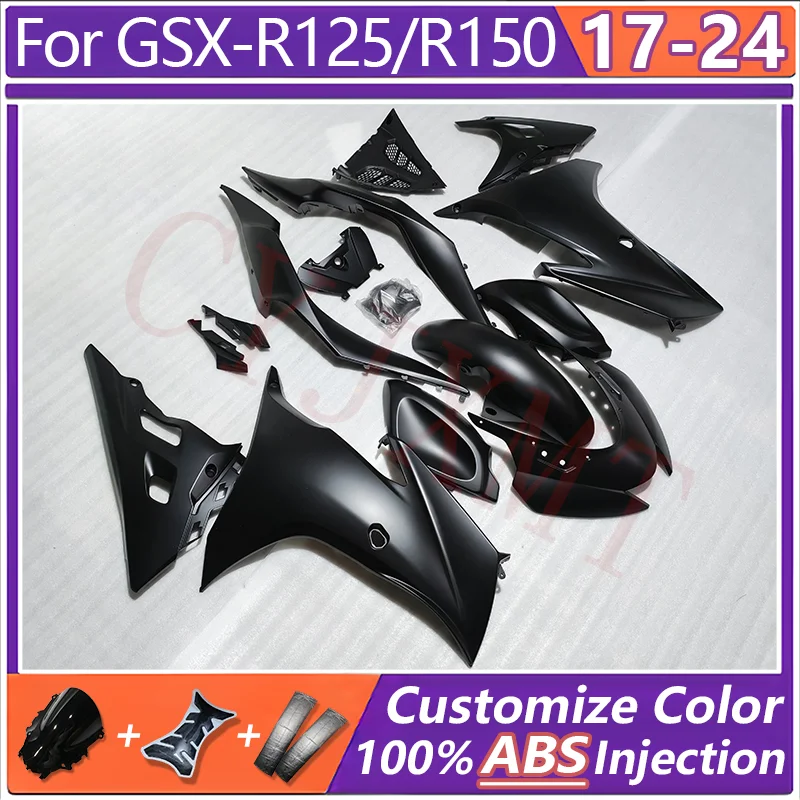 Full Cover Motorcycle Fairings for Suzuki GSX GSXR R125 R150 2017-2024 Fairing Kit GSXR125 GSXR150 17-24 Matte Bodyframe Housing