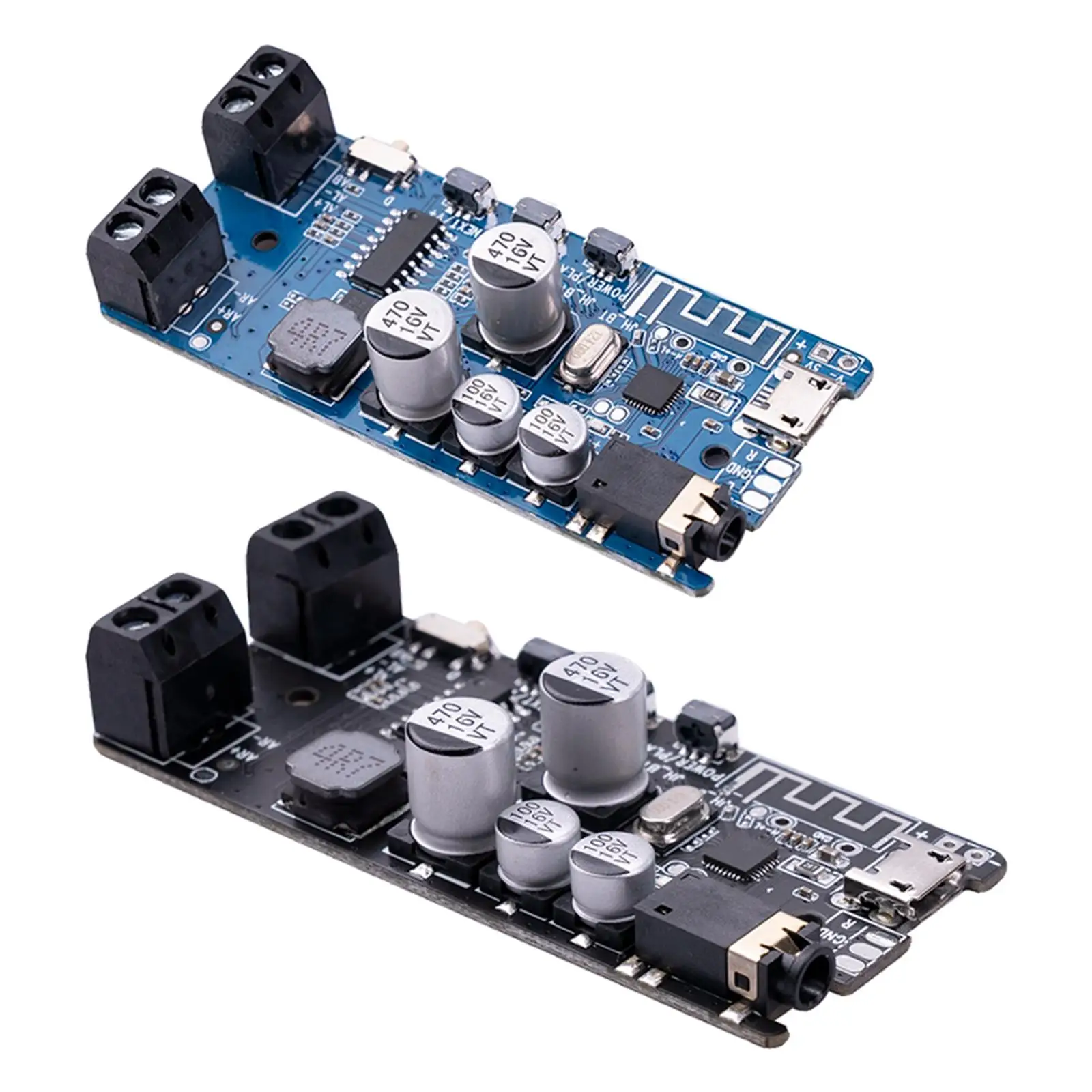 

Bluetooth 5.0 Amplifier Board Wireless 2x5W Power Amplifier for Cell Phone