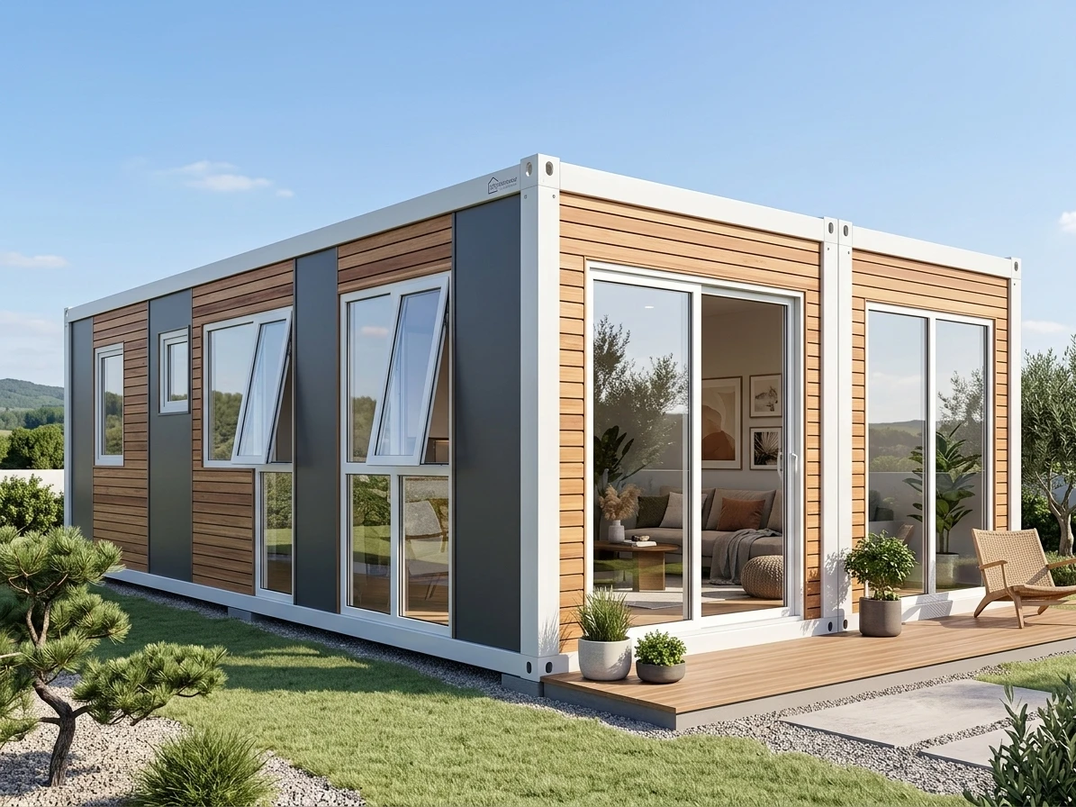 Tiny Home Bathroom Kitchen - Prefabrik Tiny House Konteyner Ev, Modern