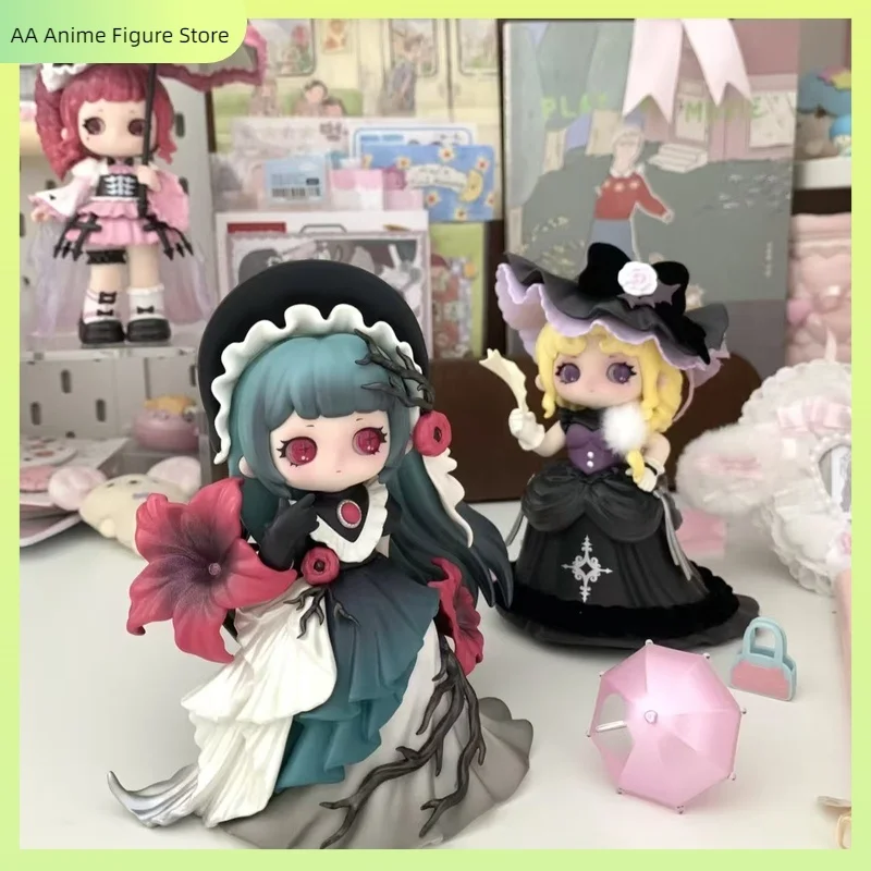 ZIYULI Blind Box Dark Poem Series Figurine de collection tendance, Ornement de bureau, Cadeau décoratif pour collectionneurs d'anime adultes