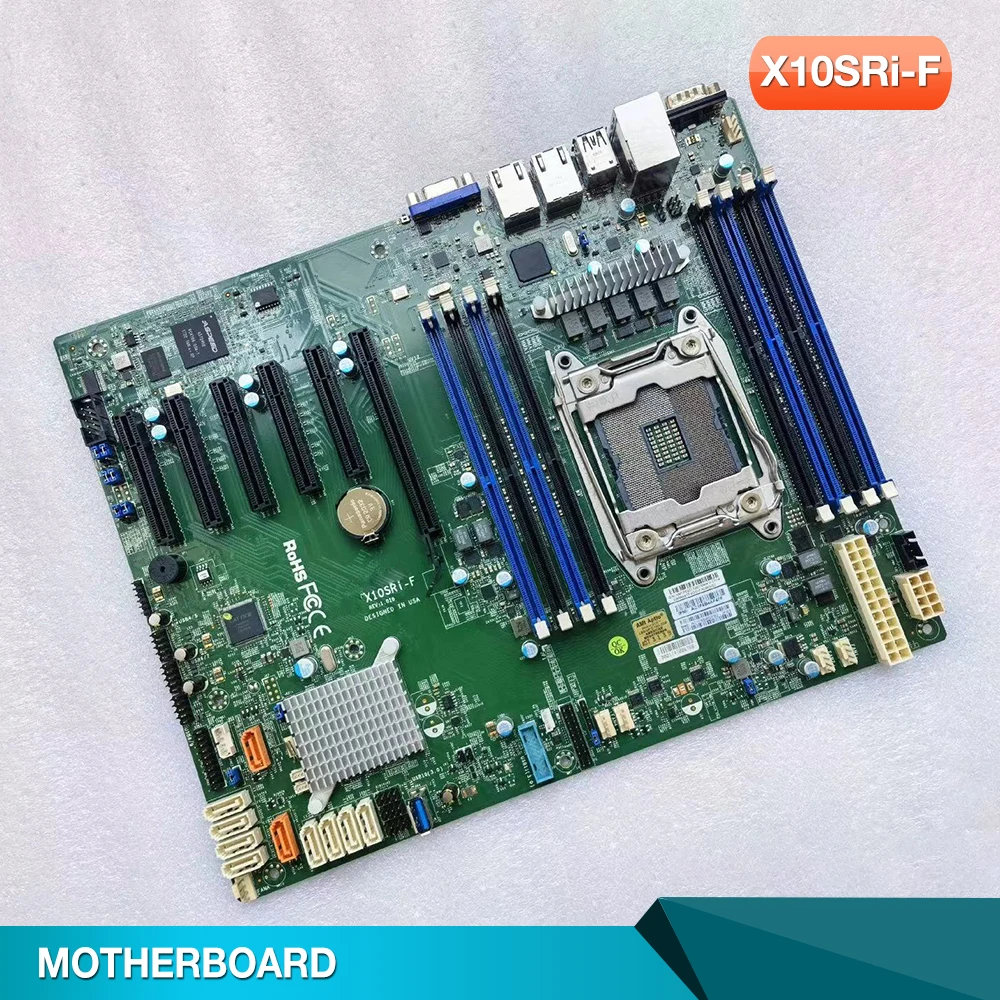 

X10SRi-F For Supermicro Server Motherboard E5-1600/2600 V3/V4 Series ECC i350-AM2 LGA2011 DDR4