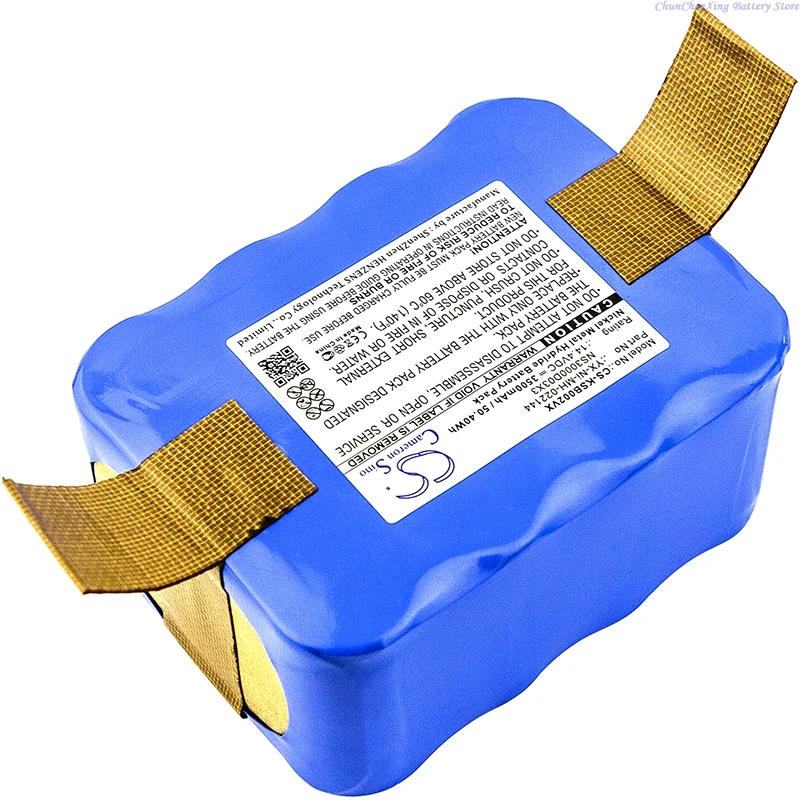 14.4V 2000mAh/3500mAh Battery for KV8 210C,210XR, For MyGenie XR210 Nestor,For Nestor E.Ziclean Furtiv,Swr22,For RoreLand XR-210