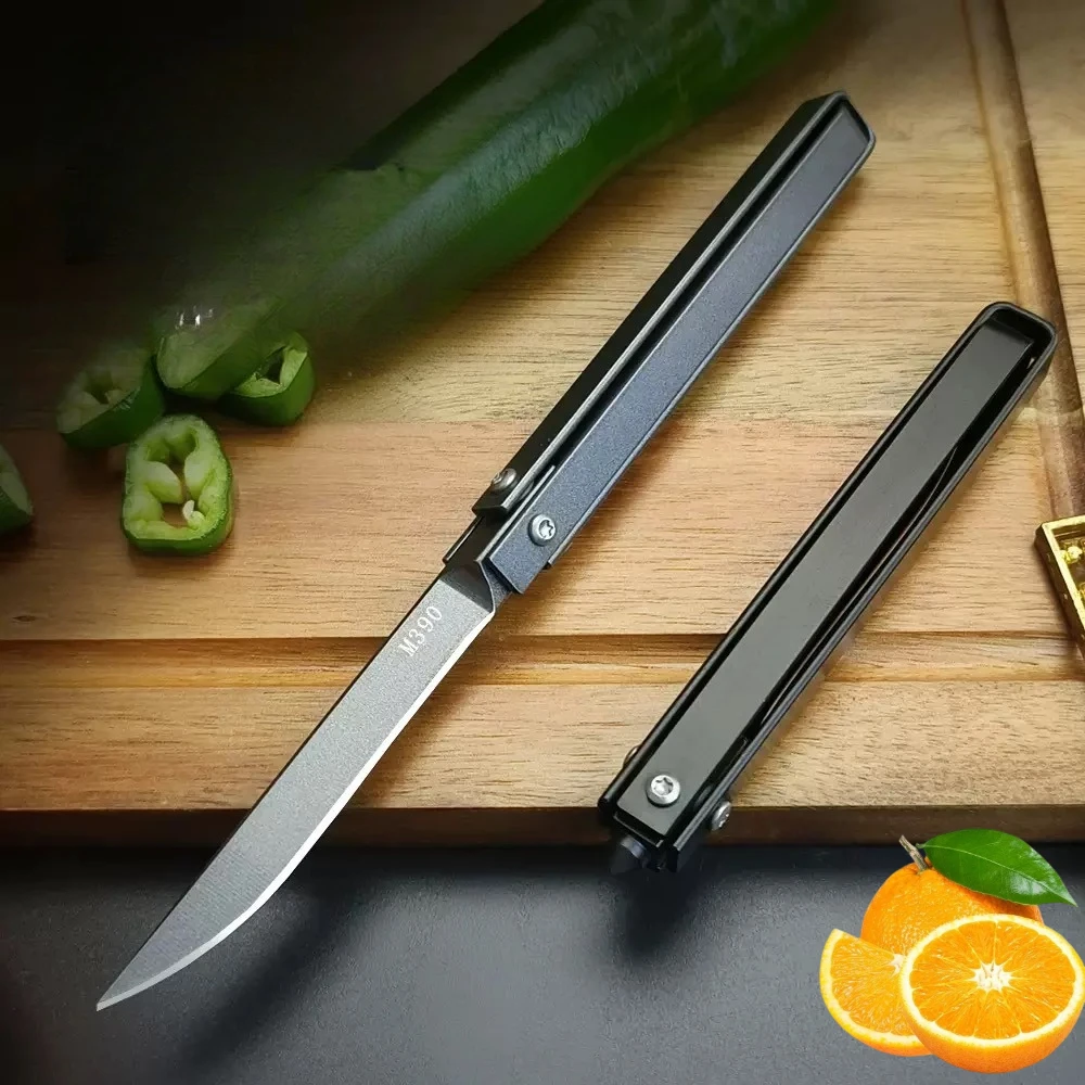 Cuchillo EDC plegable para supervivencia y senderismo de alta dureza - imagen 4