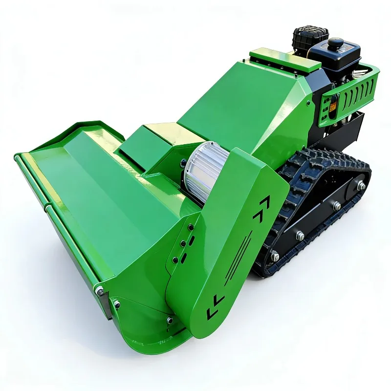 

【2026】Multi-purpose Crawler Remote Control Lawn Mower, Agricultural Self-propelled For Orchard Mowing And Mowing
